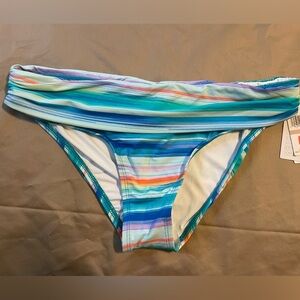 NWT- JANTZEN foldover hipster tummy control bottom swim Sz 12
